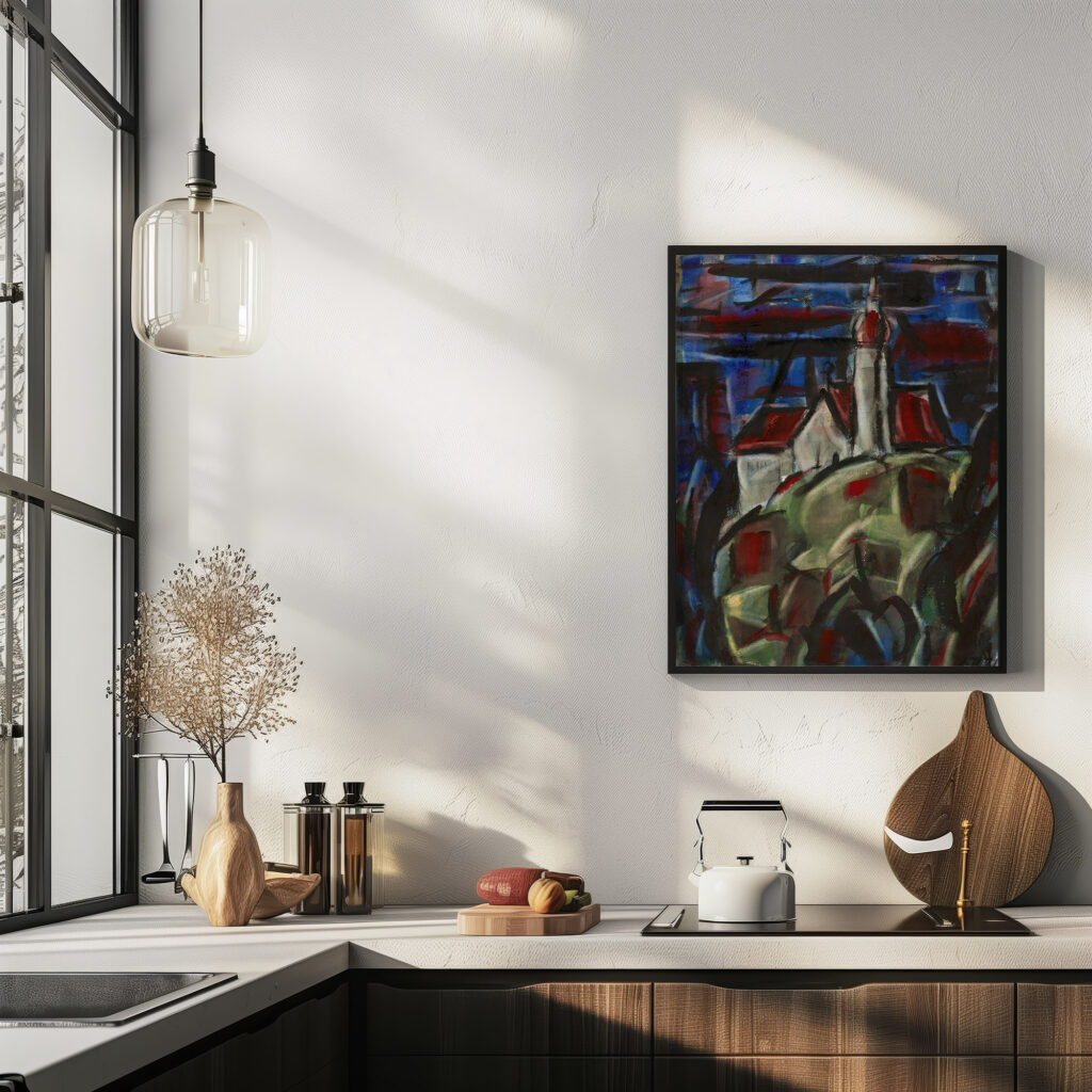 Kloster Andechs 1921 Christian Rohlfs 6 mockup
