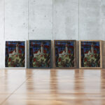 Kloster Andechs 1921 Christian Rohlfs framed posters mockup