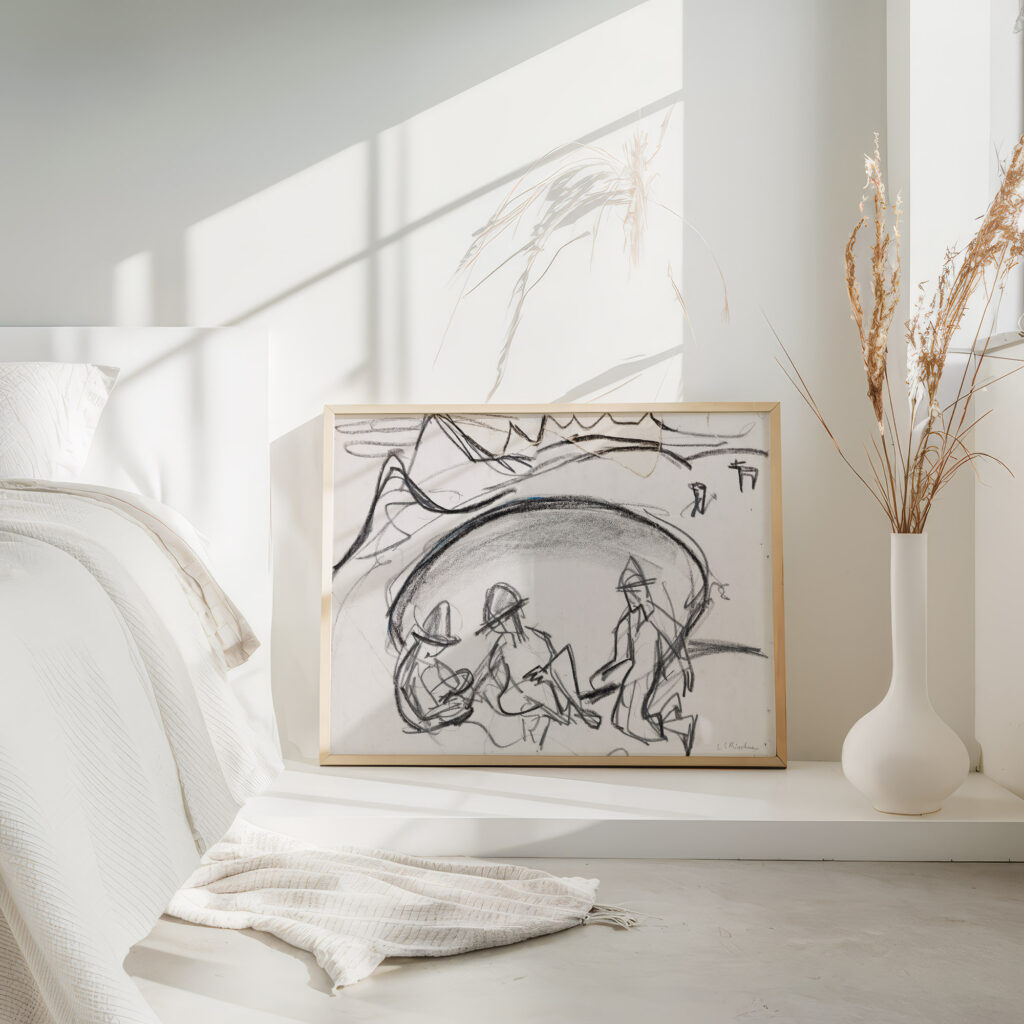 Knaben am See 1919 Ernst Ludwig Kirchner 4 mockup