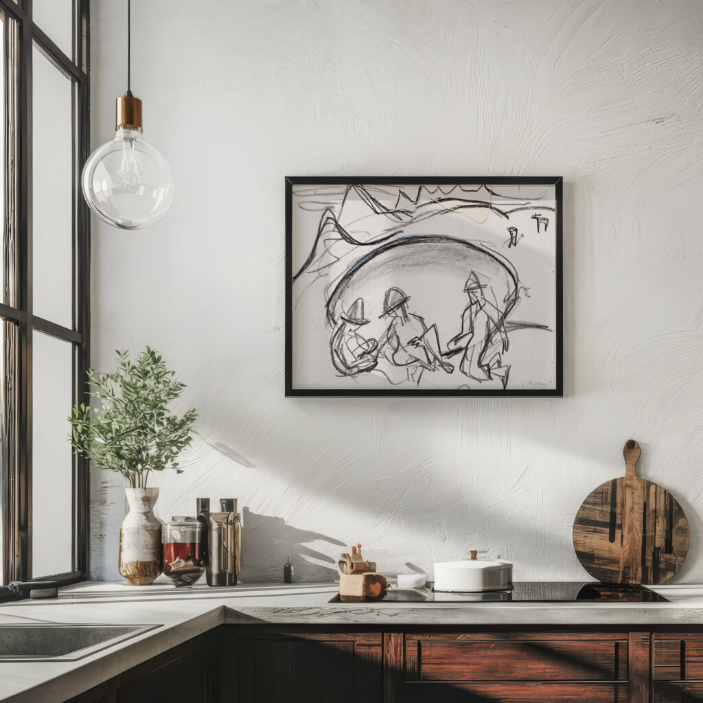 Knaben am See 1919 Ernst Ludwig Kirchner 6 mockup