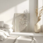 Knabenakt stehend. Rosareihe 1928 32 Otto Meyer Amden 4 mockup