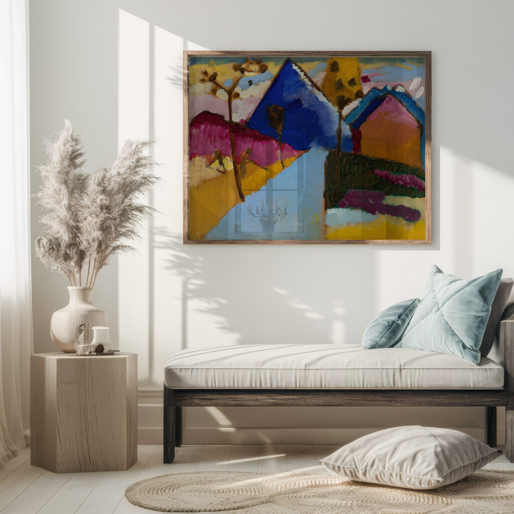 Kochel – Straight Street 1909 Wassily Kandinsky 5 mockup