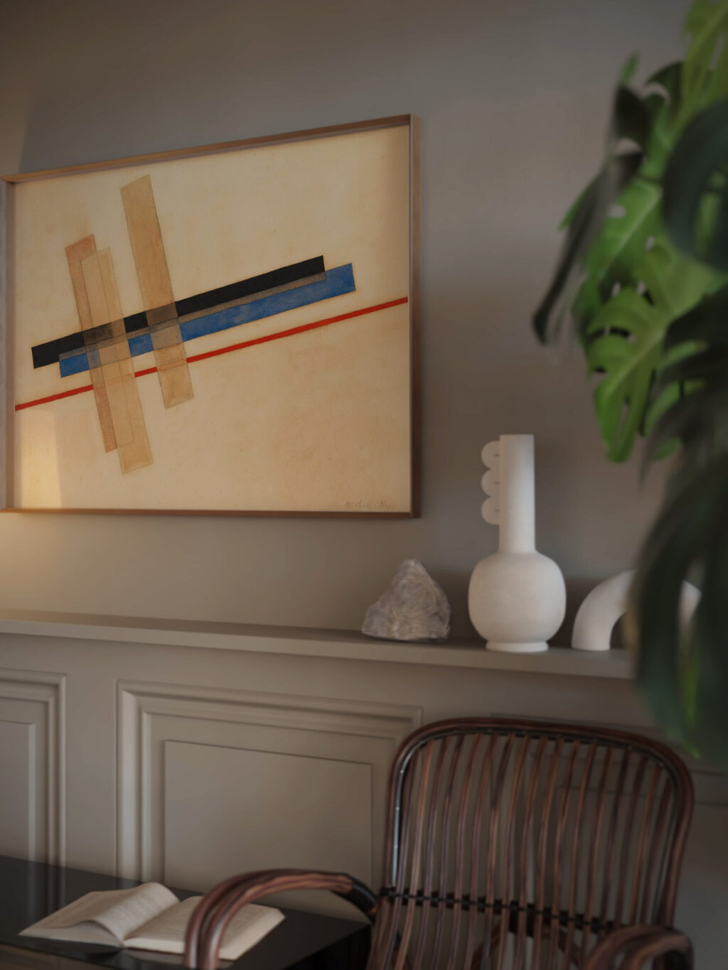 Komposition 1920s Laszlo Moholy Nagy video mockup