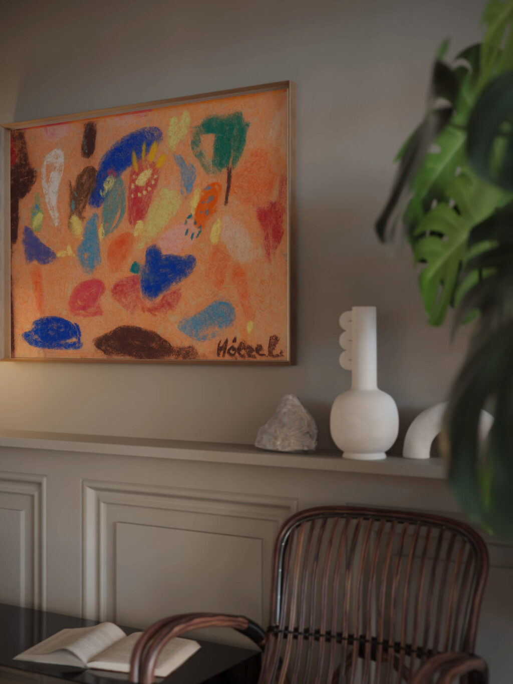 Komposition 1930 Adolf Holzel 2 video mockup