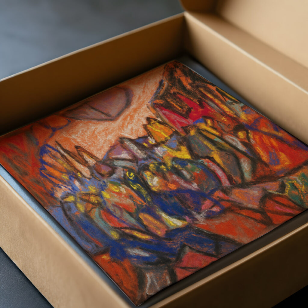 Komposition 1930 Adolf Holzel video mockup