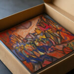 Komposition 1930 Adolf Holzel video mockup