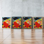 Komposition 1936 Otto Freundlich framed posters mockup Komposition 1936 Otto Freundlich framed posters mockup