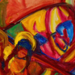 Komposition Anbetung Heilige Ursula 1914 Adolf Holzel 8 mockup