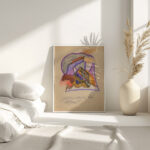 Komposition Felsen und Wolken around 1923 Karl Wiener 4 mockup