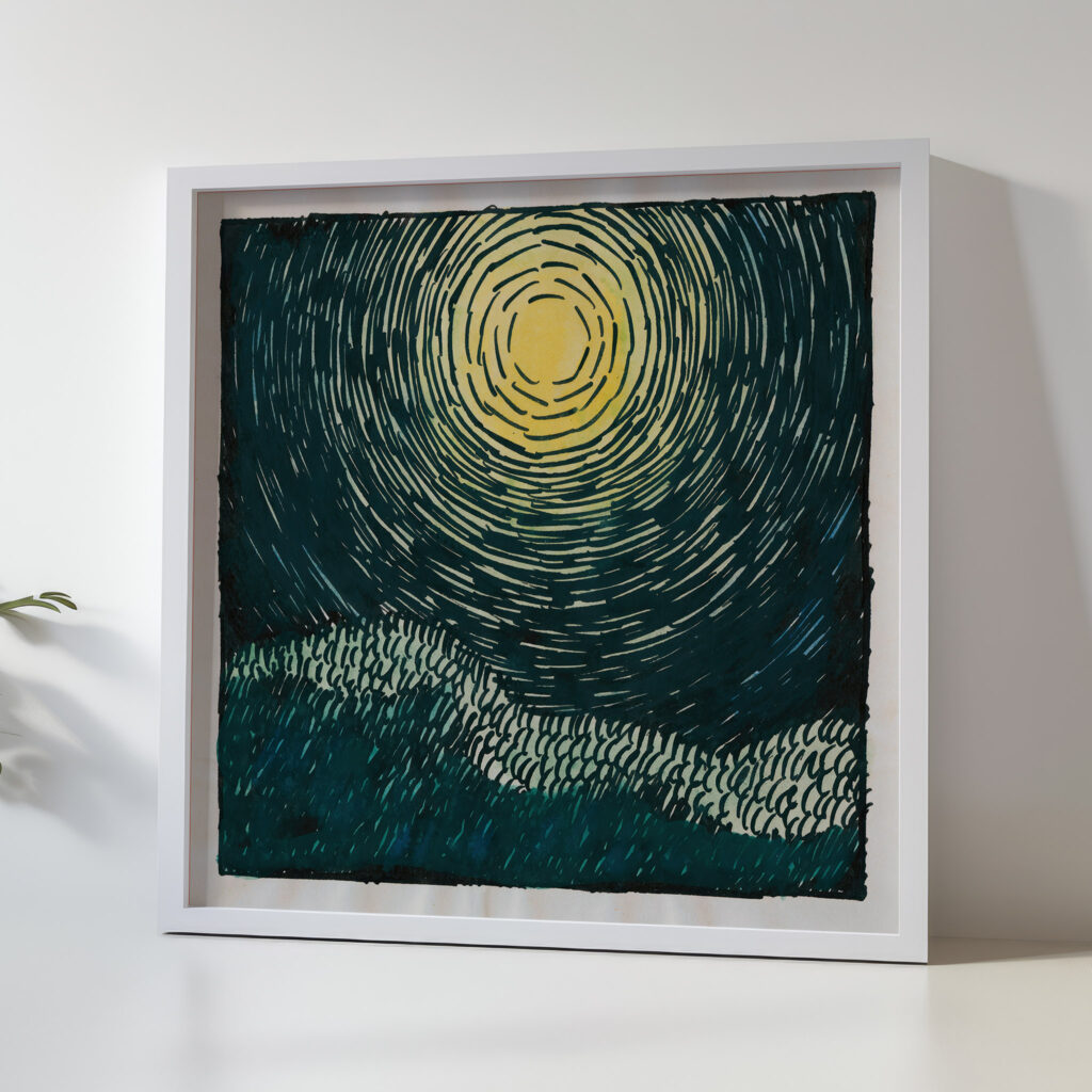 Komposition aus ‘Pflaster und Wiese X 1924 Karl Wiener 5 mockup