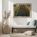 Komposition aus ‘Pflaster und Wiese XVIII 1924 Karl Wiener 5 mockup