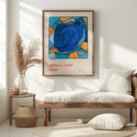 Komposition in Blau around 1921 Karl Wiener 5 mockup