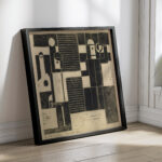 Komposition med en arbejder og en bonde 1931 1932 Franz Wilhelm Seiwert 4 mockup