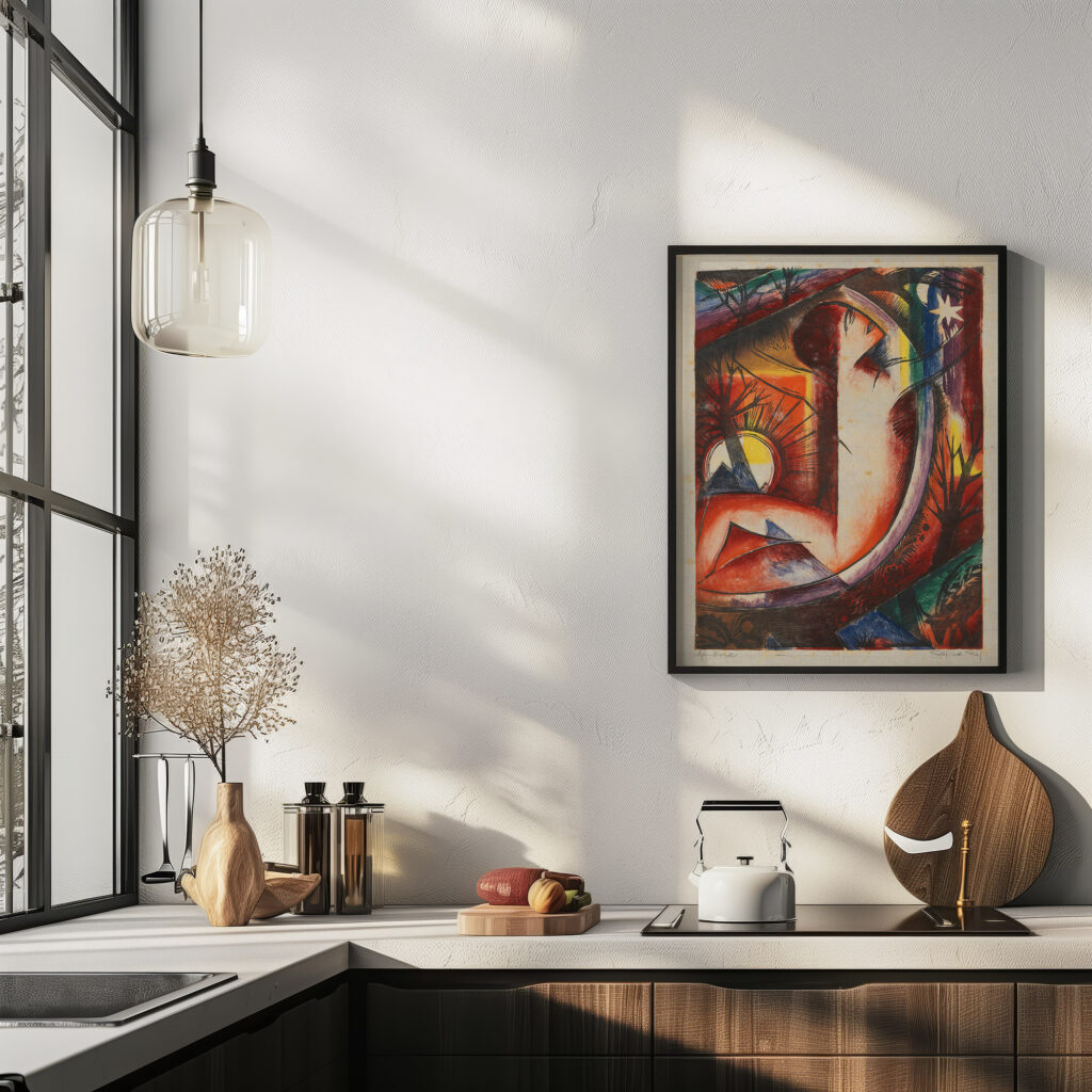 Komposition mit Mensch und Himmelskorpern 1910 Gottfried Graf 6 mockup