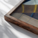 Kompozycja BA220 1937 Karol Hiller close up dark wood mockup