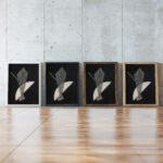 Konstruktion V 1923 Laszlo Moholy Nagy framed posters mockup