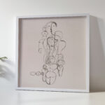 Konzentrische Gruppe Figurenplan K1 1922 Oskar Schlemmer 5 mockup