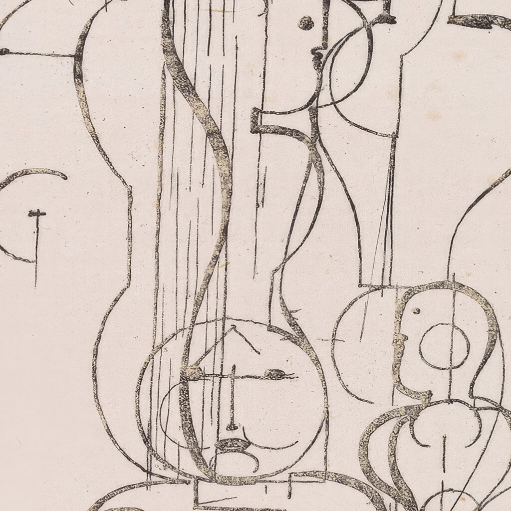 Konzentrische Gruppe Figurenplan K1 1922 Oskar Schlemmer 8 mockup