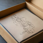 Konzentrische Gruppe Figurenplan K1 1922 Oskar Schlemmer video mockup