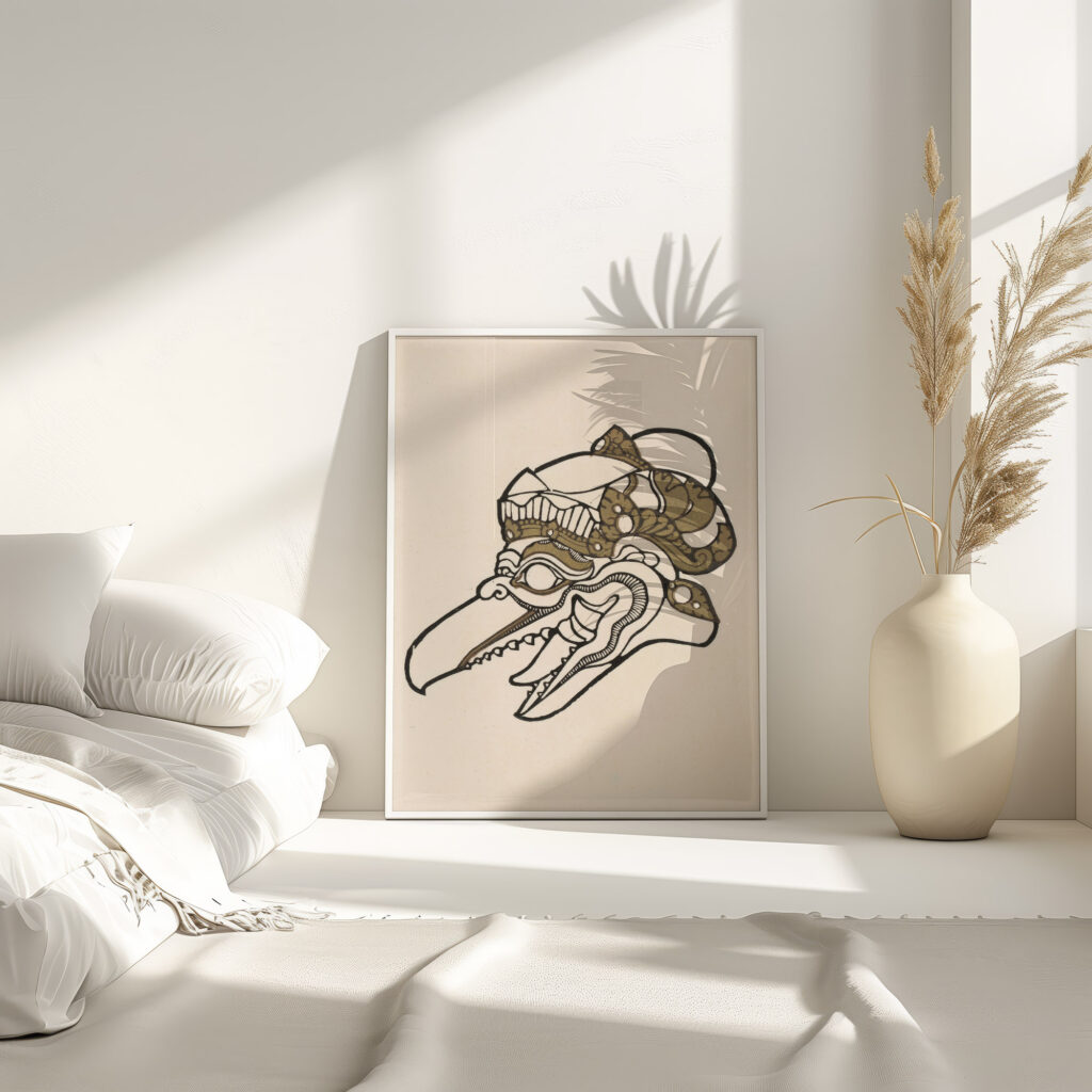 Kop van Garoeda 1942 Reijer Stolk 4 mockup