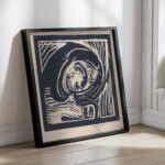 Kop van een figuur 1888 Henri Jonas 4 mockup