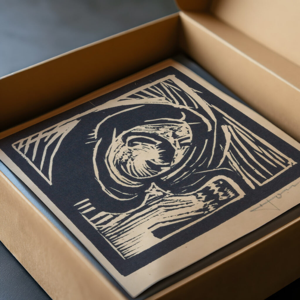 Kop van een figuur 1888 Henri Jonas video mockup