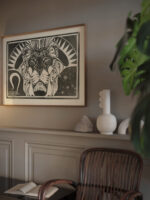 Kop van een leeuw 1918 Bernard Willem Wierink video mockup