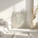 Kop van een vrouw in profiel naar links 1906 Reijer Stolk 4 mockup