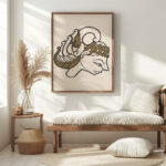 Kop van een wajangpop 1942 Reijer Stolk 5 mockup