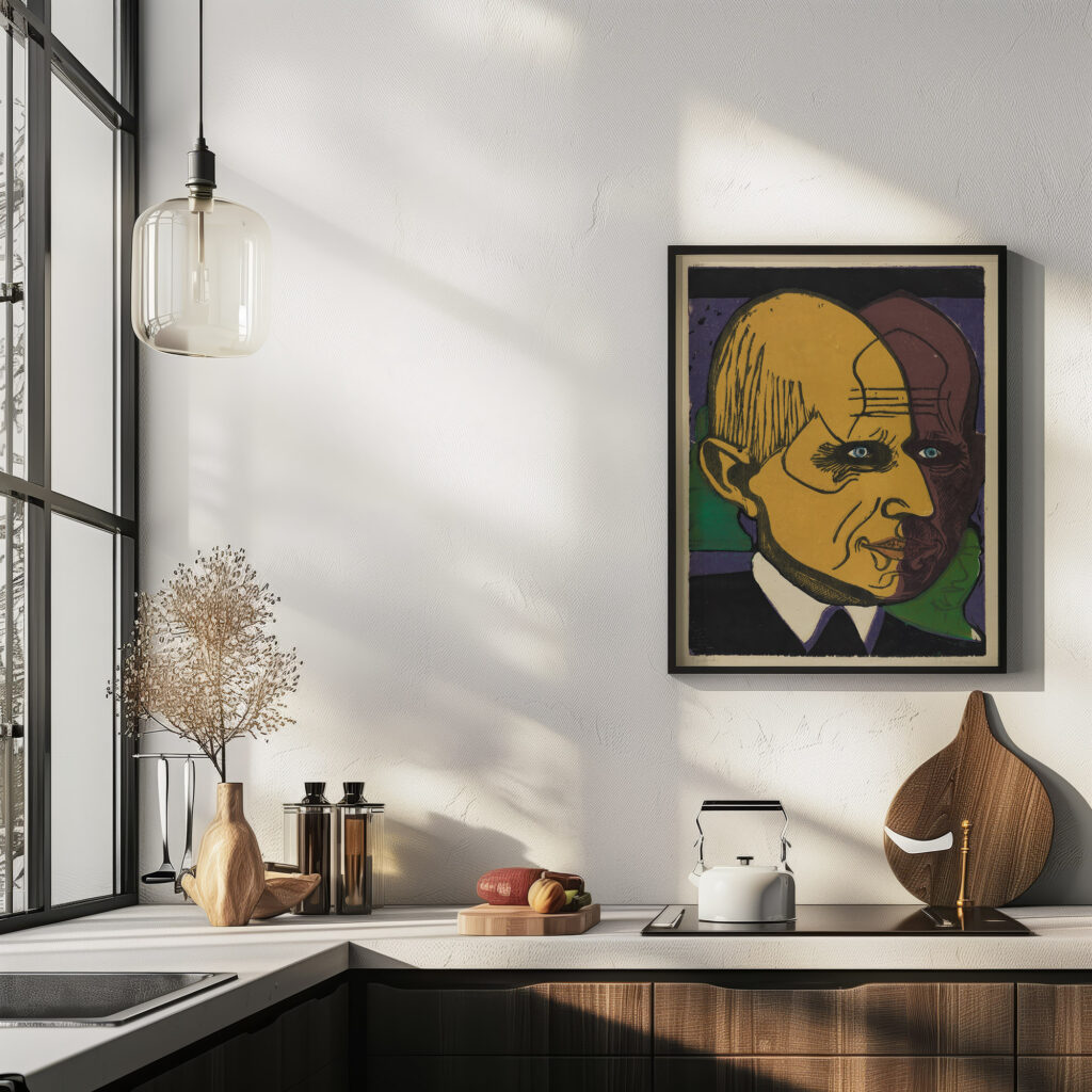 Kopf Dr. Bauer 1933 Ernst Ludwig Kirchner 6 mockup
