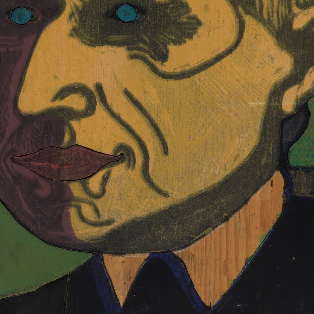 Kopf Dr. Bauer Farbstock II 1933 Ernst Ludwig Kirchner 8 mockup