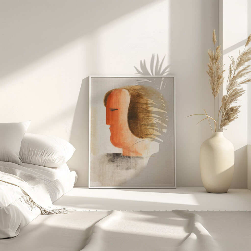 Kopf nach links 1928 Oskar Schlemmer 4 mockup