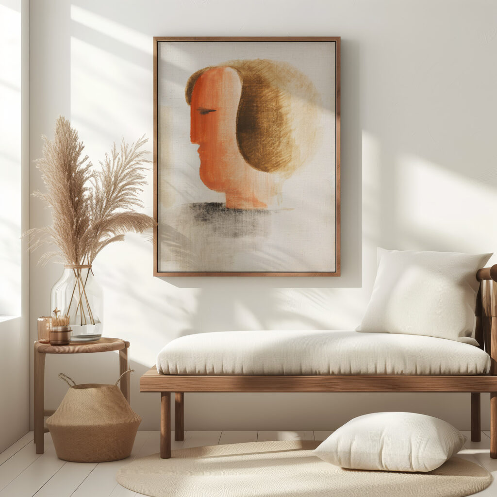 Kopf nach links 1928 Oskar Schlemmer 5 mockup