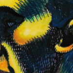 Kopfstudie aus ‘Profile 10 Blatter Graz I 1924 Karl Wiener 8 mockup