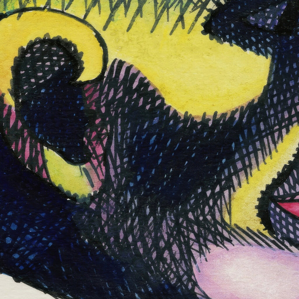 Kopfstudie aus ‘Profile 10 Blatter Graz V 1924 Karl Wiener 8 mockup