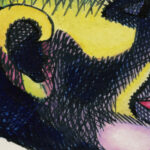 Kopfstudie aus ‘Profile 10 Blatter Graz V 1924 Karl Wiener 8 mockup