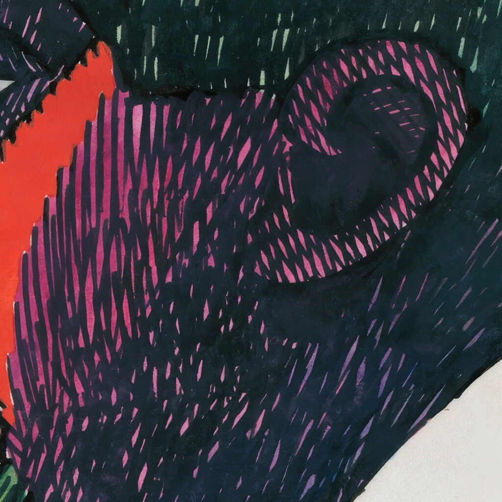 Kopfstudie aus ‘Profile 10 Blatter Graz VIII 1924 Karl Wiener 8 mockup