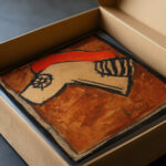 Kopfteil eines Rossharnisch 1918 Egon Schiele video mockup