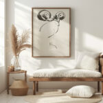 Koppen van papegaaien 1890 Carel Adolph Lion Cachet 5 mockup