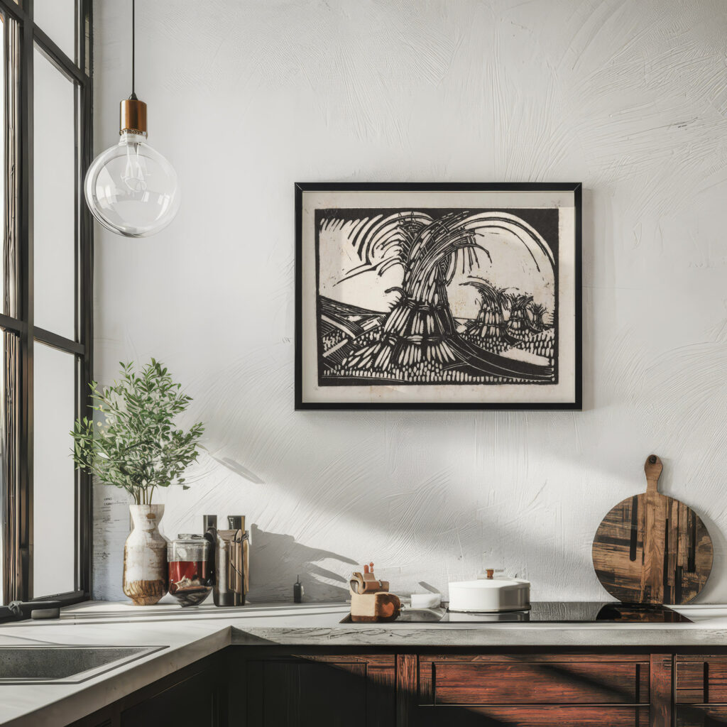 Korenschoven te Ede 1927 Dick Ket 6 mockup