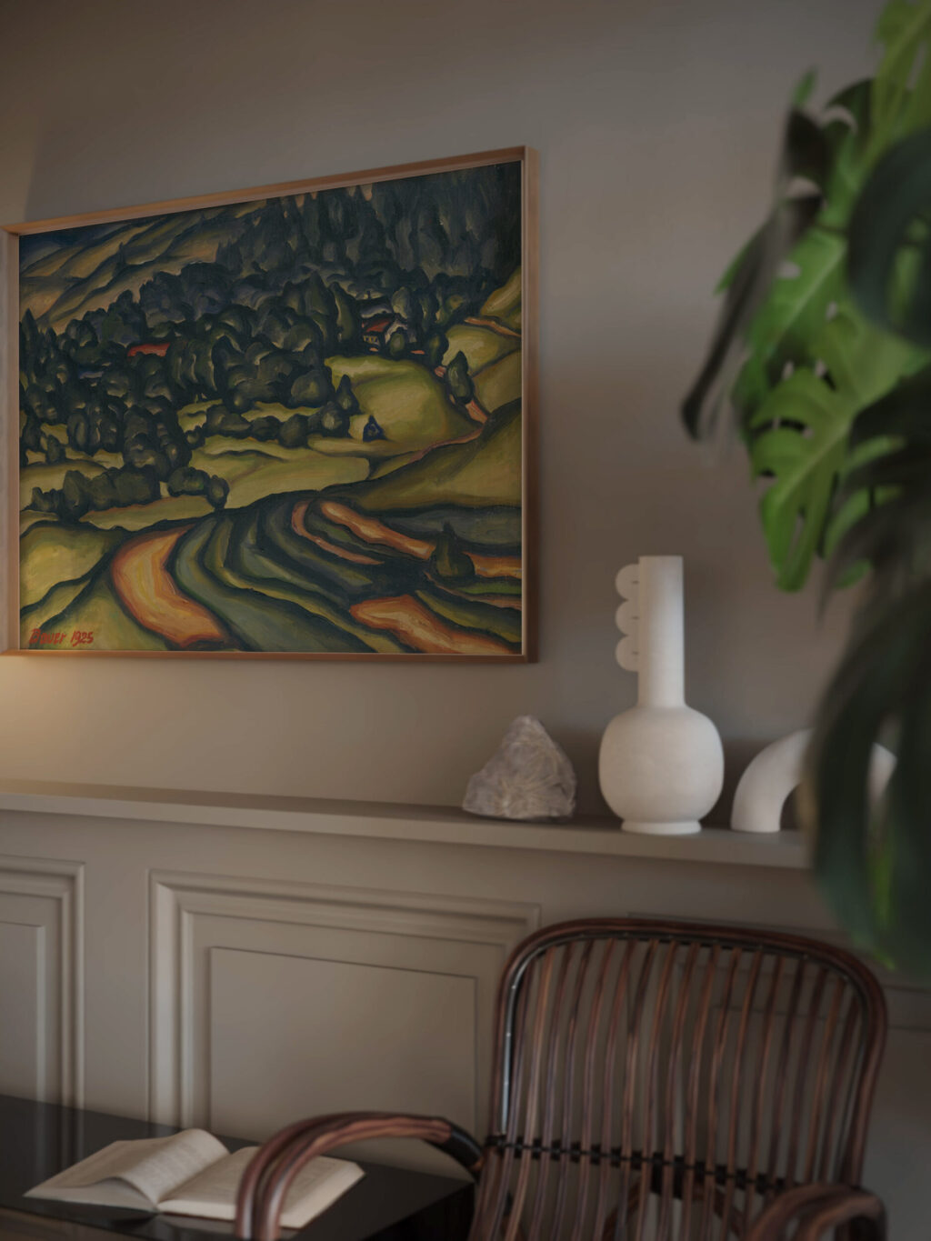 Krajina 1925 Konstantin Bauer video mockup