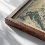 Krajina 1930 Zolo Palugyay close up dark wood mockup