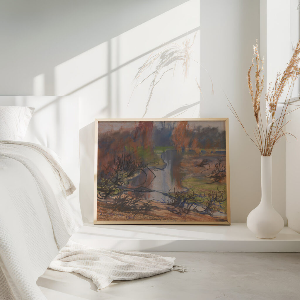 Krajobraz znad Rudawy 1905 Stanislaw Wyspianski 4 mockup