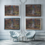 Krajobraz znad Rudawy 1905 Stanislaw Wyspianski framed posters mockup