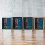 Kriegerwitwe 1942 Karl Wiener framed posters mockup