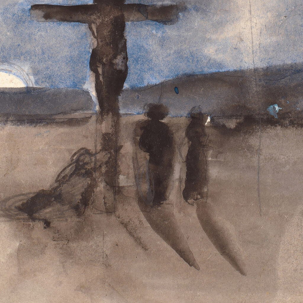 Kristus pa korset 1895 Karl Isakson 8 mockup