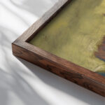 Krivan 1925–1930 Zolo Palugyay close up dark wood mockup