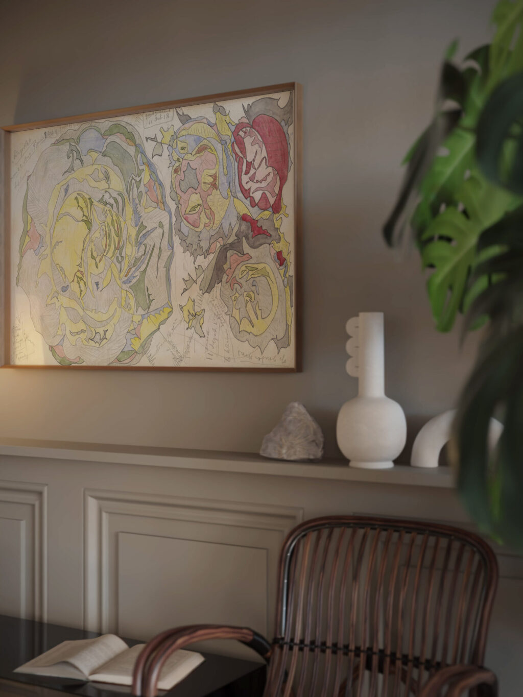 Kropsla en bloemmotieven 1917 08 22 Theo Colenbrander video mockup