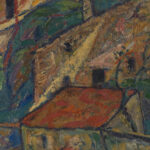 Krumauer Stadtlandschaft 1920 Anton Emanuel Peschka 8 mockup