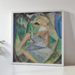 Kubistische Figur mit Hausern 1913 Hermann Stenner 5 mockup